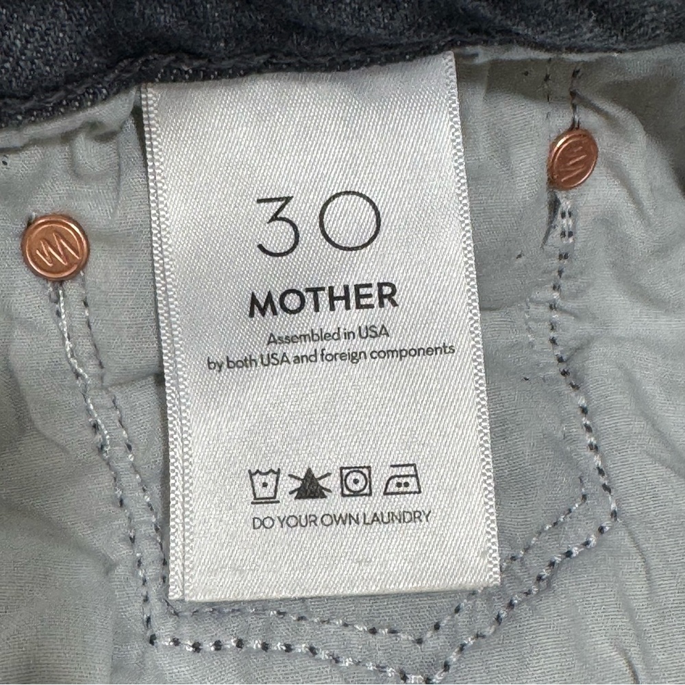 MOTHER SUPERIOR The Bookie Ankle Jeans in Let's Ride - Size - 30 - Picture 13 of 15